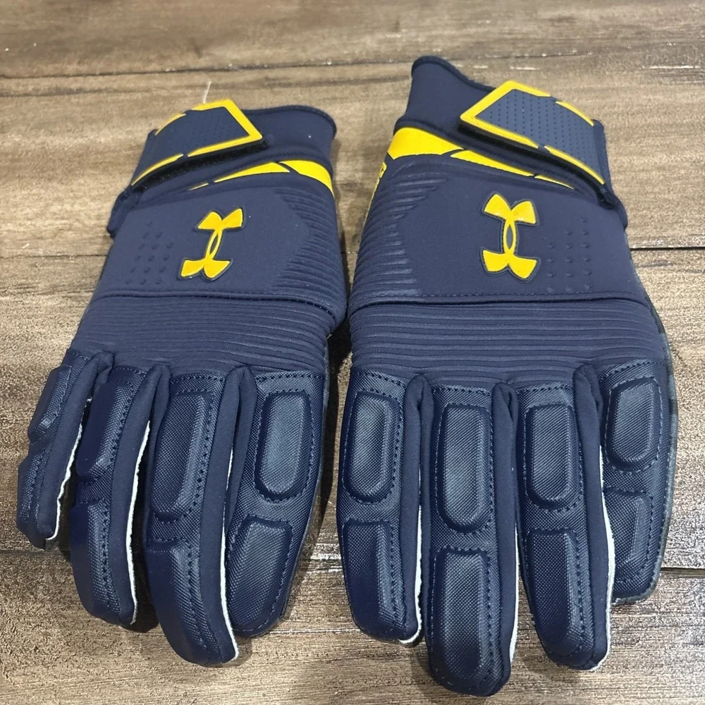 Under Armour Football Gloves CAL Athletics Combat FF‎ 2XL